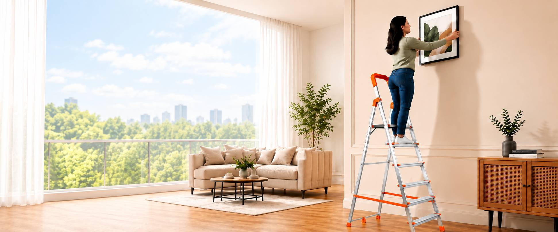 Mizu Railing Ladder