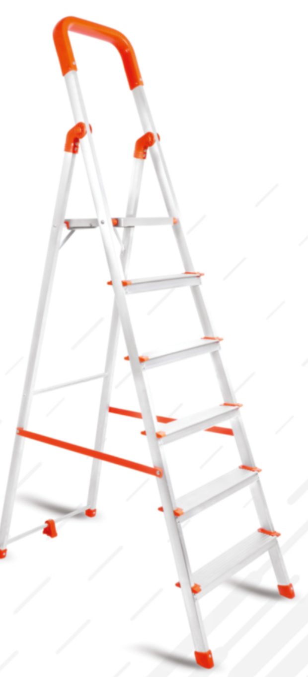 Mizu Ladder Powder Coated 4 Step Hybrid Ladder